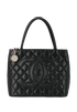 Medallion Tote, &pound;2,600, Handbags, Black, Caviar Leather, Front view